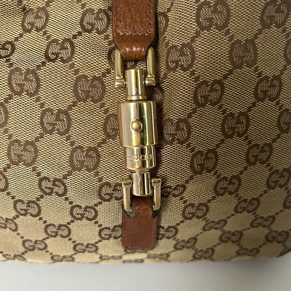 Authentic Gucci Nailhead Jackie Hobo Bag - Picture 10 of 16